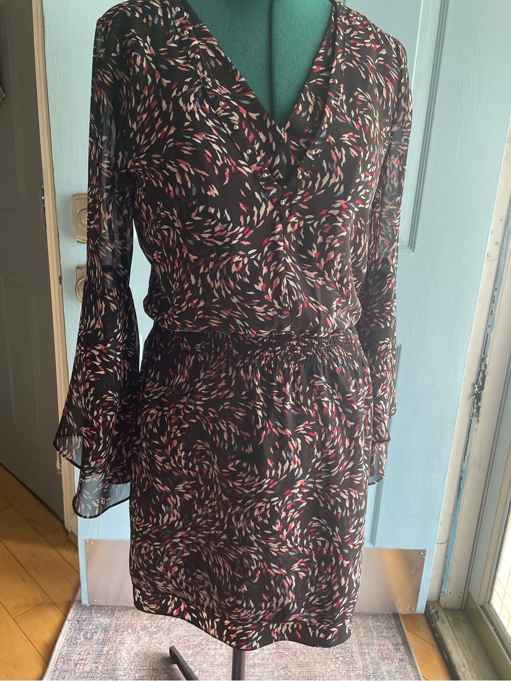 WHBM Boho V-neck Dress